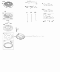 Controls Diagram and Parts List for 49M777-0119-G1  Briggs and Stratton Engine
